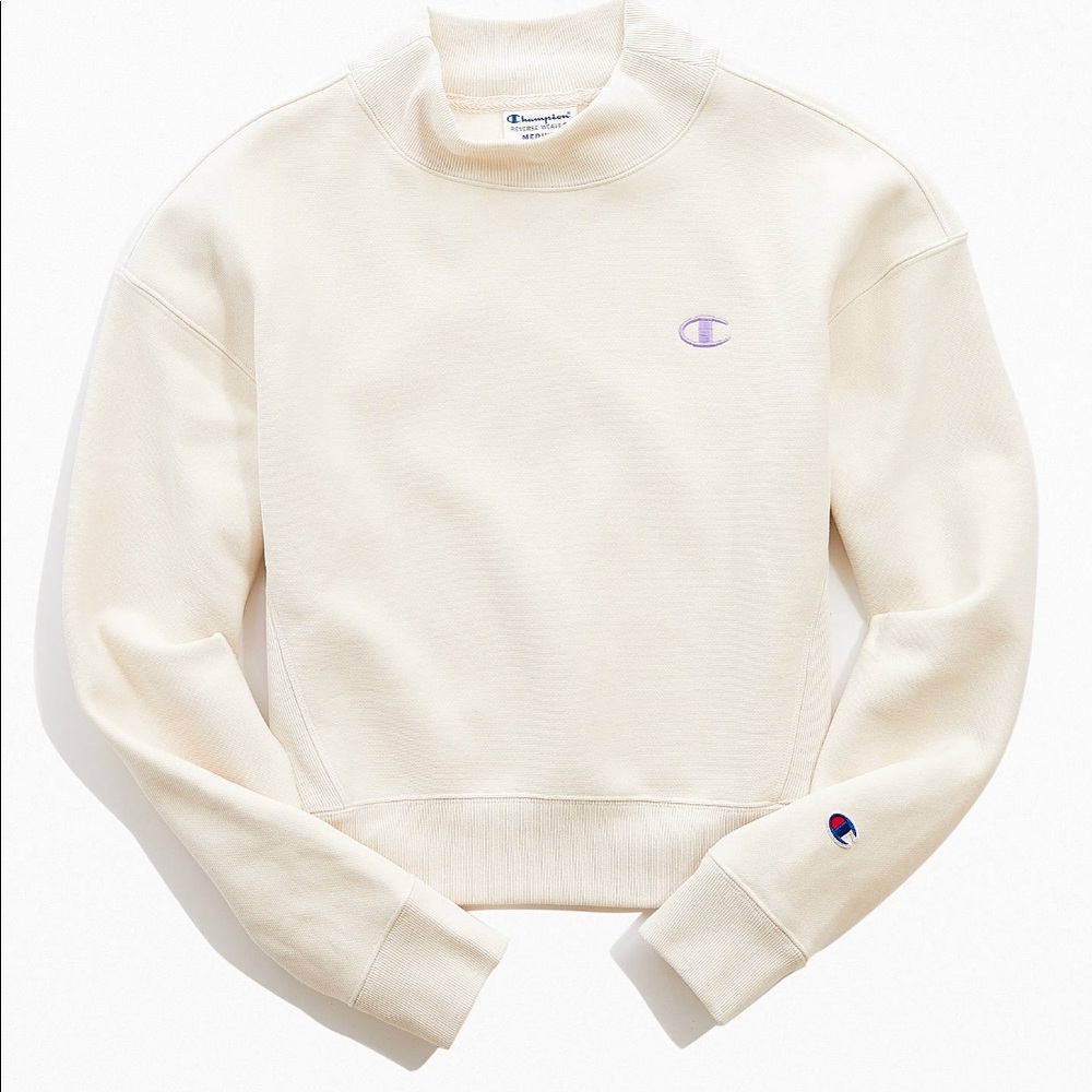 Champion UO exclusive cropped crewneck sweatshirt